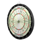 Herkömmliche Farbkombo-Persönliche Regelung Dartscheibe (Vorderseite rechts)