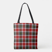 Herkömmlicher Macpherson Clan Kariert Tartan Tasche (Rückseite)