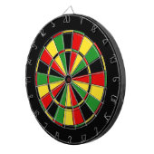Herkömmliches Rasta-Dartboard Dartscheibe (Vorderseite rechts)