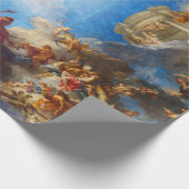 Herkules Deckenmalerei im Schloss Versailles Geschenkpapier (Ecke)