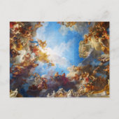 Herkules Deckenmalerei im Schloss Versailles Postkarte (Vorderseite)