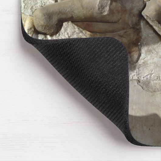 Herkules, der den kretischen Stier, einen einer Mousepad (Ecke)