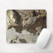 Herkules, der den kretischen Stier, einen einer Mousepad (Mit Mouse)