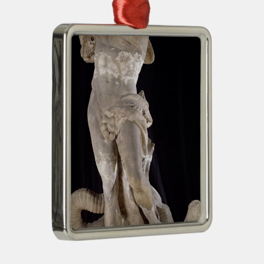 Herkules, der die Lernaean Hydra kämpft Silbernes Ornament (Rechts)