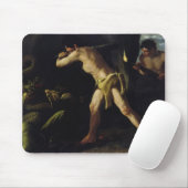 Herkules, der mit der Lernaean Hydra kämpft Mousepad (Mit Mouse)