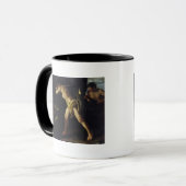 Herkules, der mit der Lernaean Hydra kämpft Tasse (Vorderseite Links)