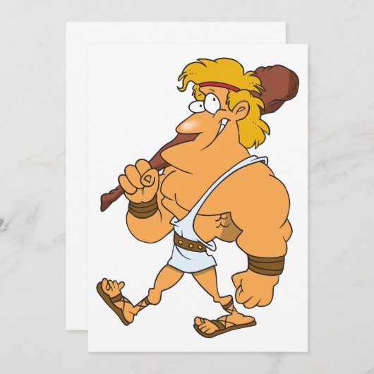 Herkules Einladung (Vorne/Hinten)