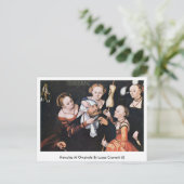 Herkules in Omphale von Lucas Cranach (I) Postkarte (Stehend Vorderseite)
