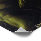 Herkules Kämpfen mit dem Lernaean Hydra Poster (Ecke)