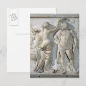 Herkules Krönt von Ruhm, 1671 Postkarte (Vorne/Hinten)