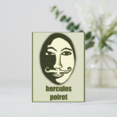 Herkules Poirot Postkarte (Stehend Vorderseite)