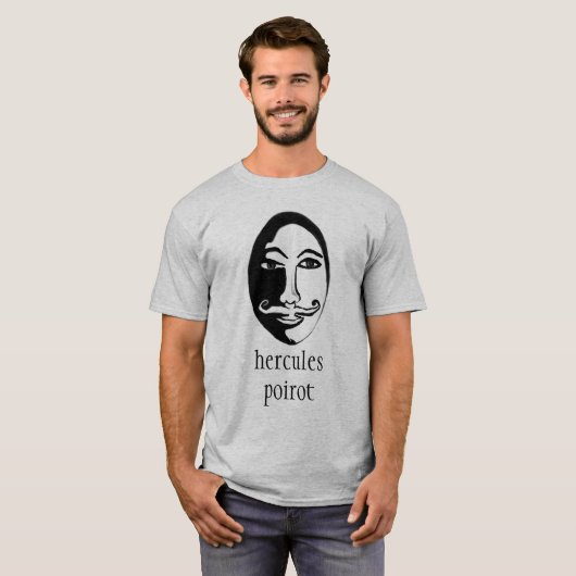Herkules Poirot T-Shirt (Vorne ganz)
