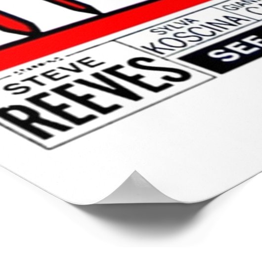 Herkules Poster (Ecke)