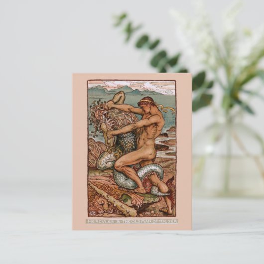 Herkules Postkarte (Stehend Vorderseite)