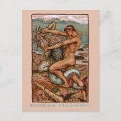 Herkules Postkarte (Vorderseite)