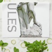 Herkules Statue Handtuch (Gefaltet)