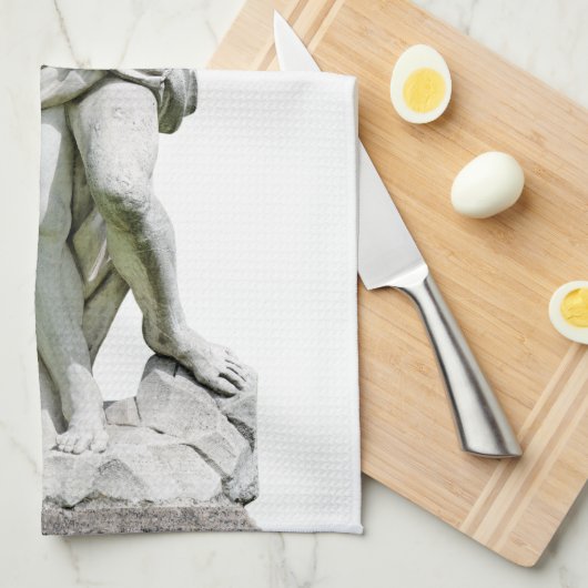 Herkules Statue Handtuch (Viertel Falte)