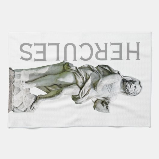 Herkules Statue Handtuch (Horizontal)