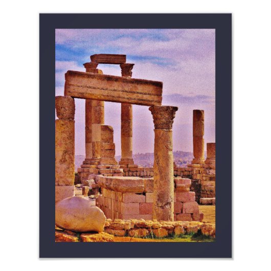 Herkules-Tempel Fotodruck (Vorne)