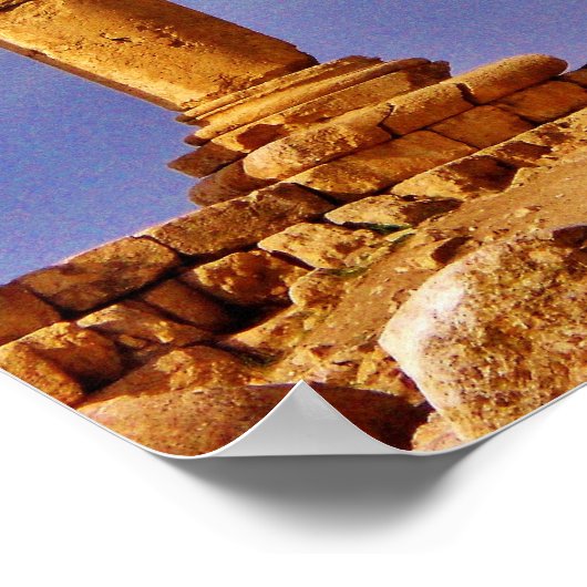 Herkules-Tempel Poster (Ecke)