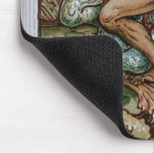 Herkules u. der alte Mann des Meeres Mousepad (Ecke)