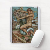 Herkules u. der alte Mann des Meeres Mousepad (Mit Mouse)