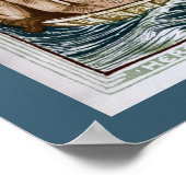 Herkules und Atlas Poster (Ecke)