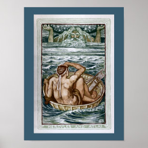 Herkules und Atlas Poster