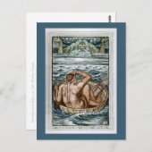 Herkules und Atlas Postkarte (Vorne/Hinten)