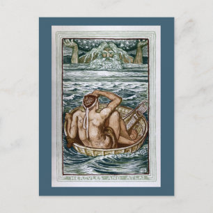 Herkules und Atlas Postkarte