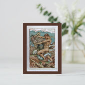 Herkules und der alte Mann des Meeres Postkarte (Stehend Vorderseite)
