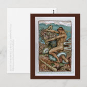 Herkules und der alte Mann des Meeres Postkarte (Vorne/Hinten)