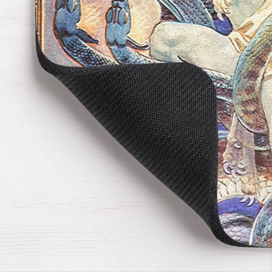 Herkules und die Hydra Mousepad (Ecke)