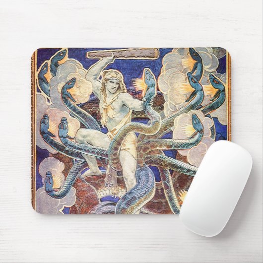 Herkules und die Hydra Mousepad (Mit Mouse)