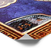 Herkules und die Hydra Poster (Ecke)