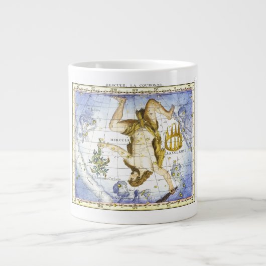 Herkules und Die Krone von John Flamsteed Jumbo-Tasse (Vorderseite)