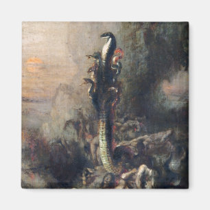 Herkules und die Lernaean Hydra Magnet