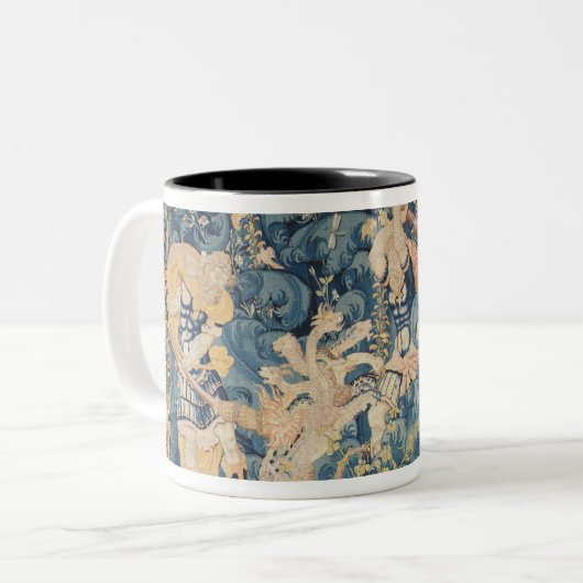Herkules und die Lernaean Hydra Zweifarbige Tasse (Vorderseite Links)