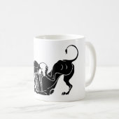 HERKULES und LÖWE Kaffeetasse (VorderseiteRechts)
