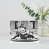 Herkules und Nemean Lion Postkarte (Stehend Vorderseite)