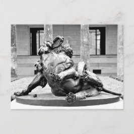 Herkules und Nemean Lion Postkarte