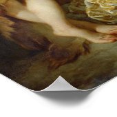 Herkules und Omphale, 1724 Poster (Ecke)