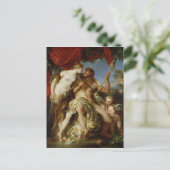 Herkules und Omphale, 1724 Postkarte (Stehend Vorderseite)