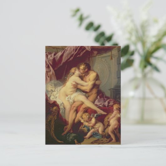 Herkules und Omphale Postkarte (Stehend Vorderseite)