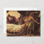 Herkules Wrestling der Löwe Postkarte (Vorne/Hinten)