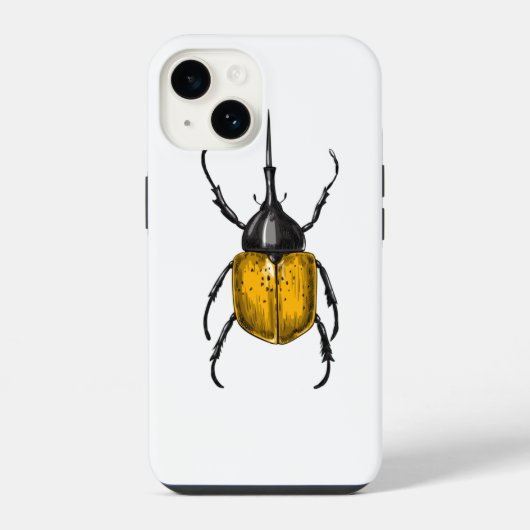 Herkuleskäfer iPhone Hülle (Rückseite)