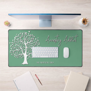 Herkunft Addict Family Tree Schreibtischunterlage