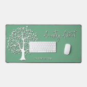 Herkunft Addict Family Tree Schreibtischunterlage (Tastatur & Maus)