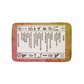 Herkunft Badematte (Vorderseite)