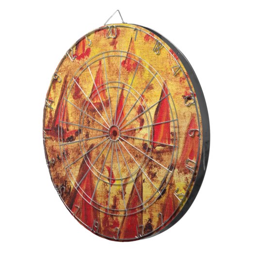 Herkunft Dartscheibe (Vorderseite rechts)